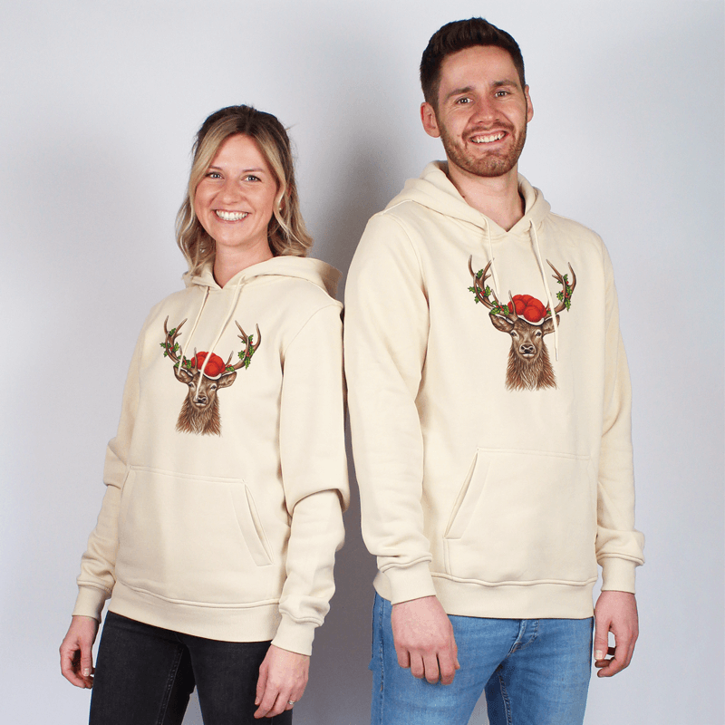 Unisex Hoodie - Bollenhut Hirsch