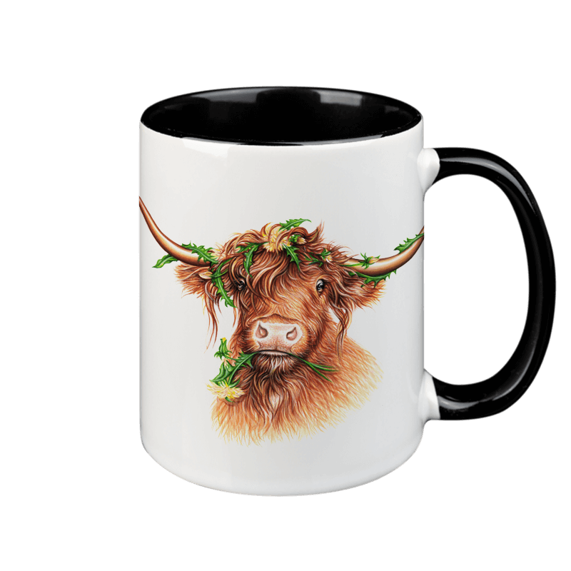 TASSE - Blumenhochlandrind
