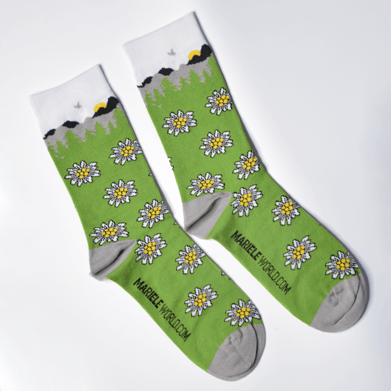 Socken Edelweiss