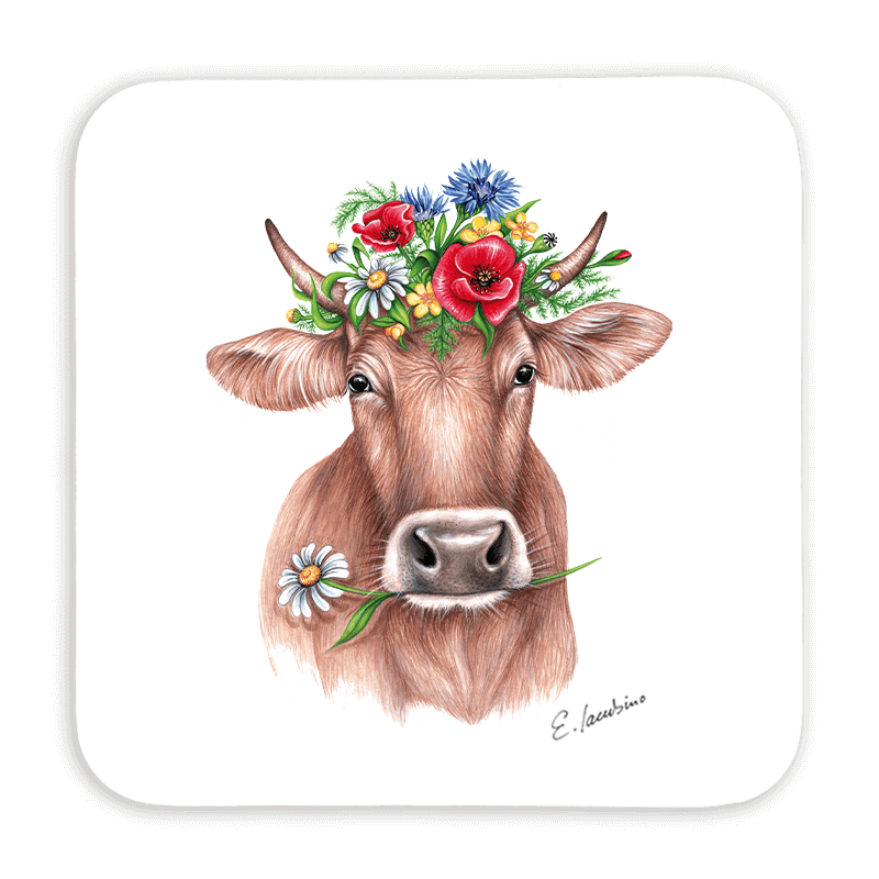 Untersetzer 9x9 - Blumenkuh