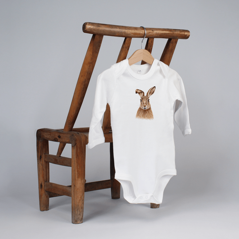 Baby Body langarm - Hase