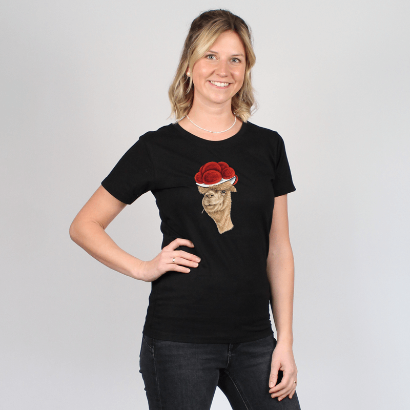 Damen T-Shirt - Bollenhut Alpaka