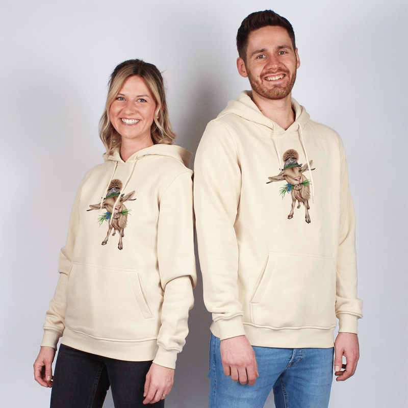 Unisex Hoodie - Alpen Ziege