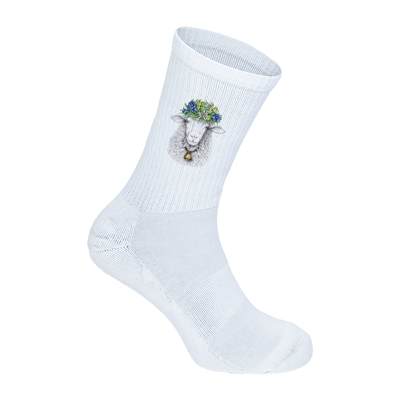 Tennissocken - Blumenschaf