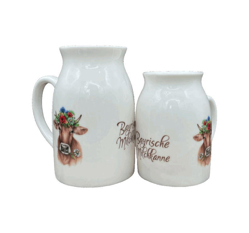 Porzellan - Bayrische Milchkanne - 320ml