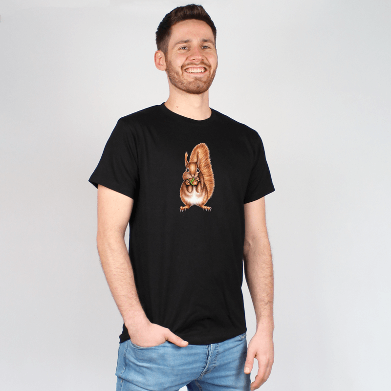 Herren T-Shirt - Eichhörnchen