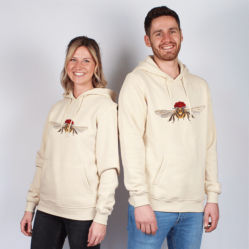 Unisex Hoodie - Bollenhut Biene frontal