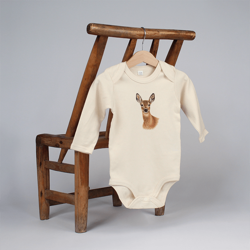 Baby Body langarm - Reh
