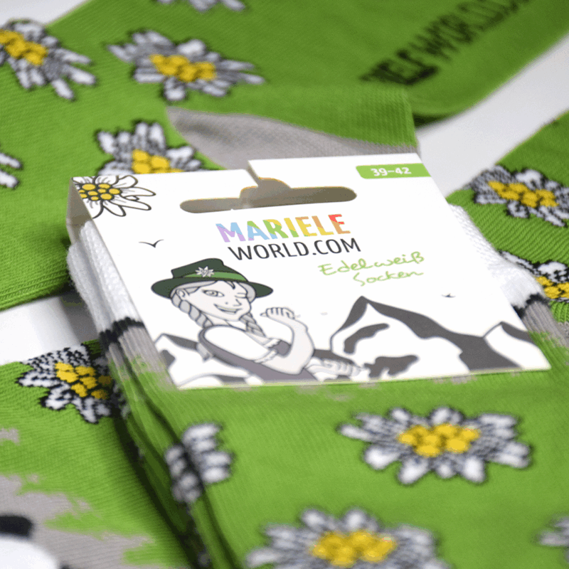 Socken Edelweiss
