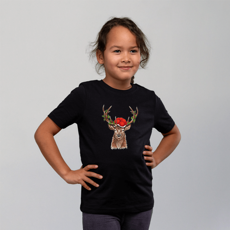 Kinder T-Shirt - Bollenhut Hirsch