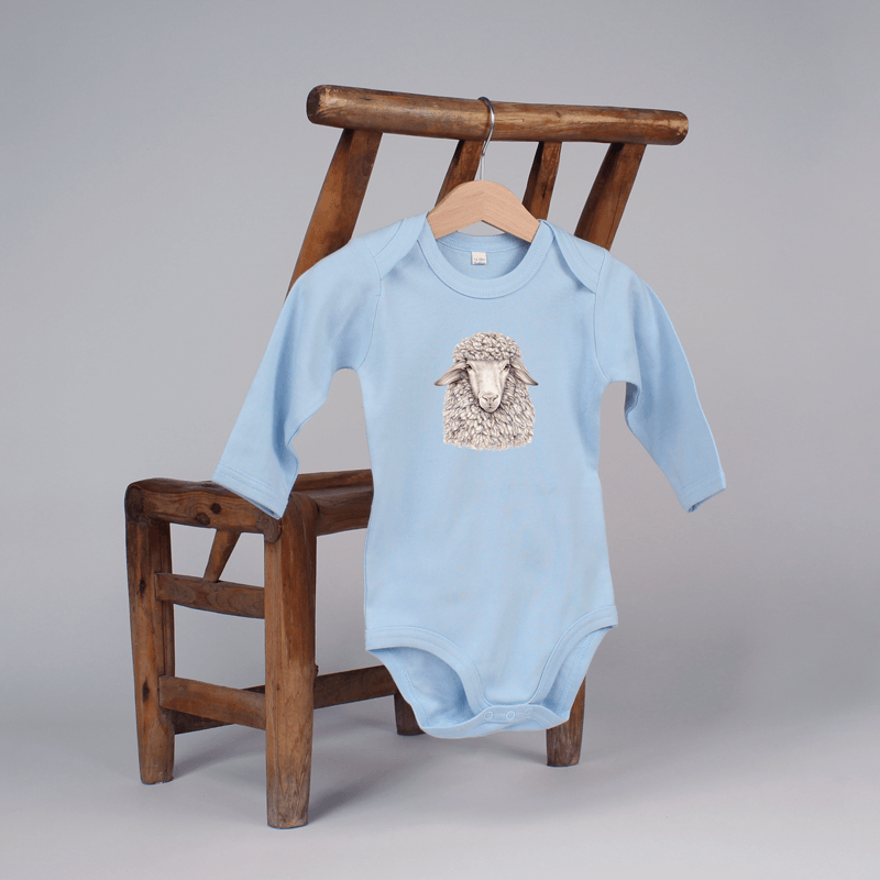 Baby Body langarm - Schaf