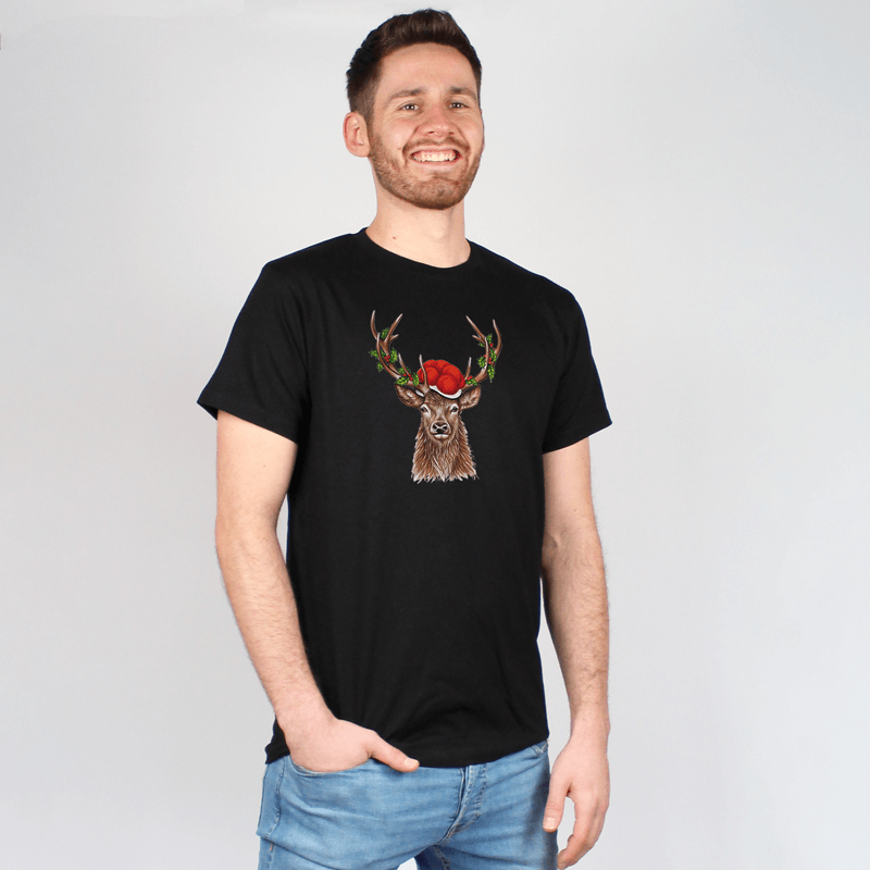 Herren T-Shirt - Bollenhut Hirsch