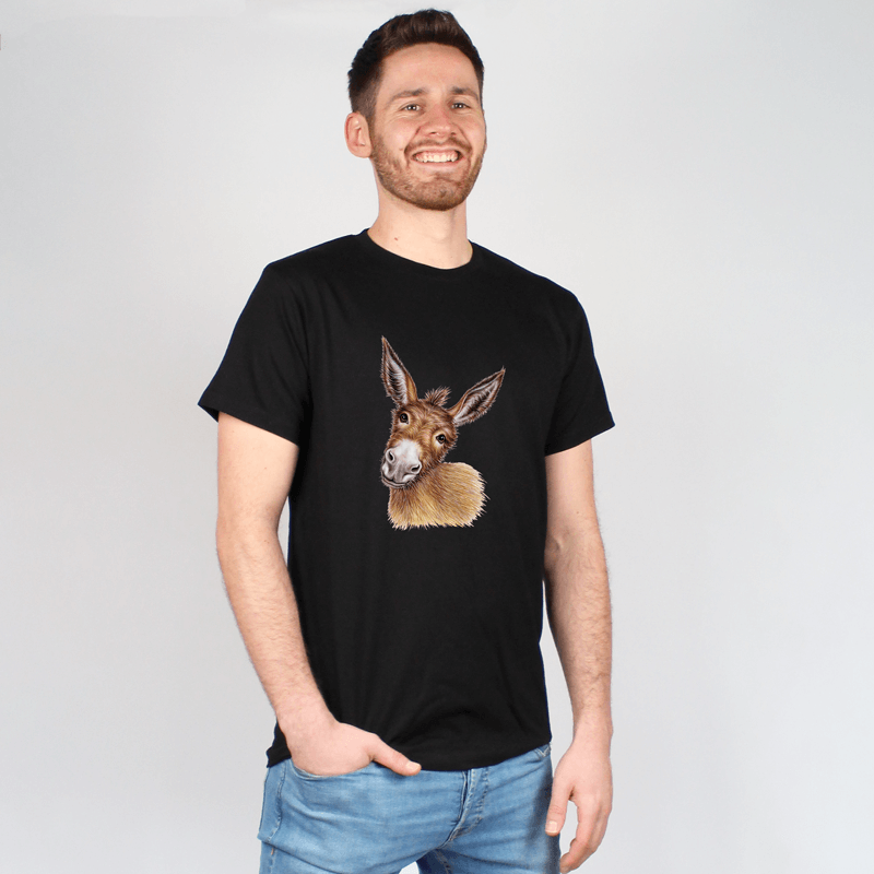 Herren T-Shirt - Esel