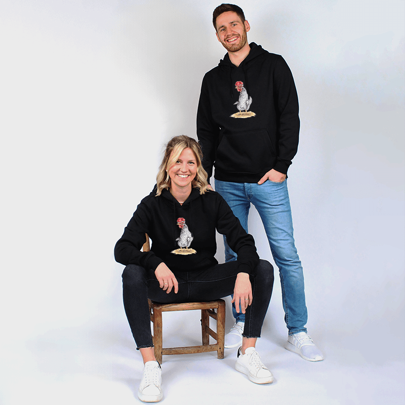 Unisex Hoodie - Bollenhut Huhn