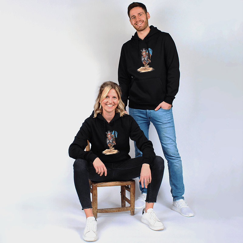 Unisex Hoodie - Bollenhut Hahn