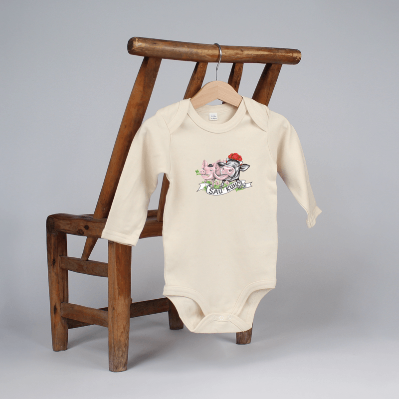 Baby Body langarm - Saukuhl Schwarzwald