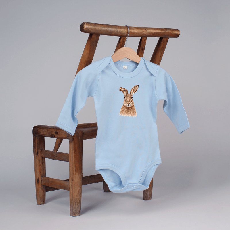 Baby Body langarm - Hase