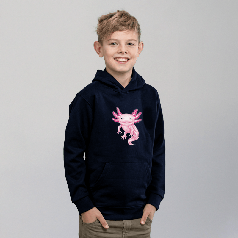 Kinder Hoodie - Axolotl