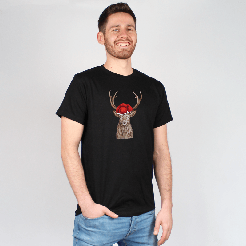 Herren T-Shirt - Bollenhut Hirsch 2