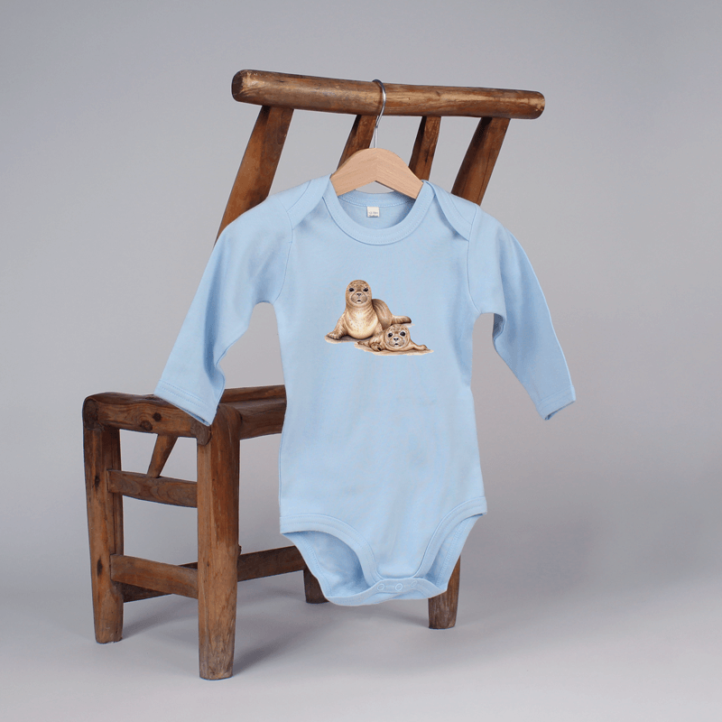 Baby Body langarm - Robben